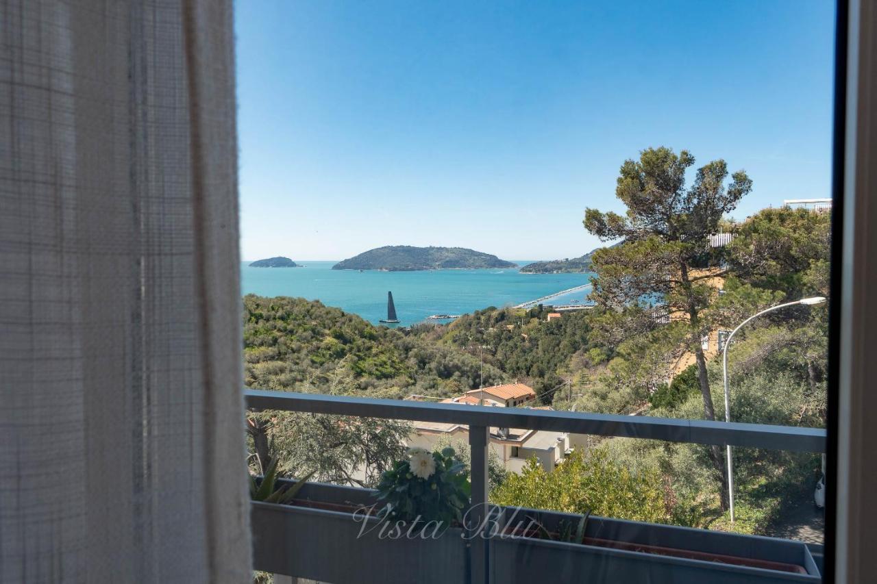 Vista Sul Blu ,Baia Blu, Lerici Apartment Екстериор снимка